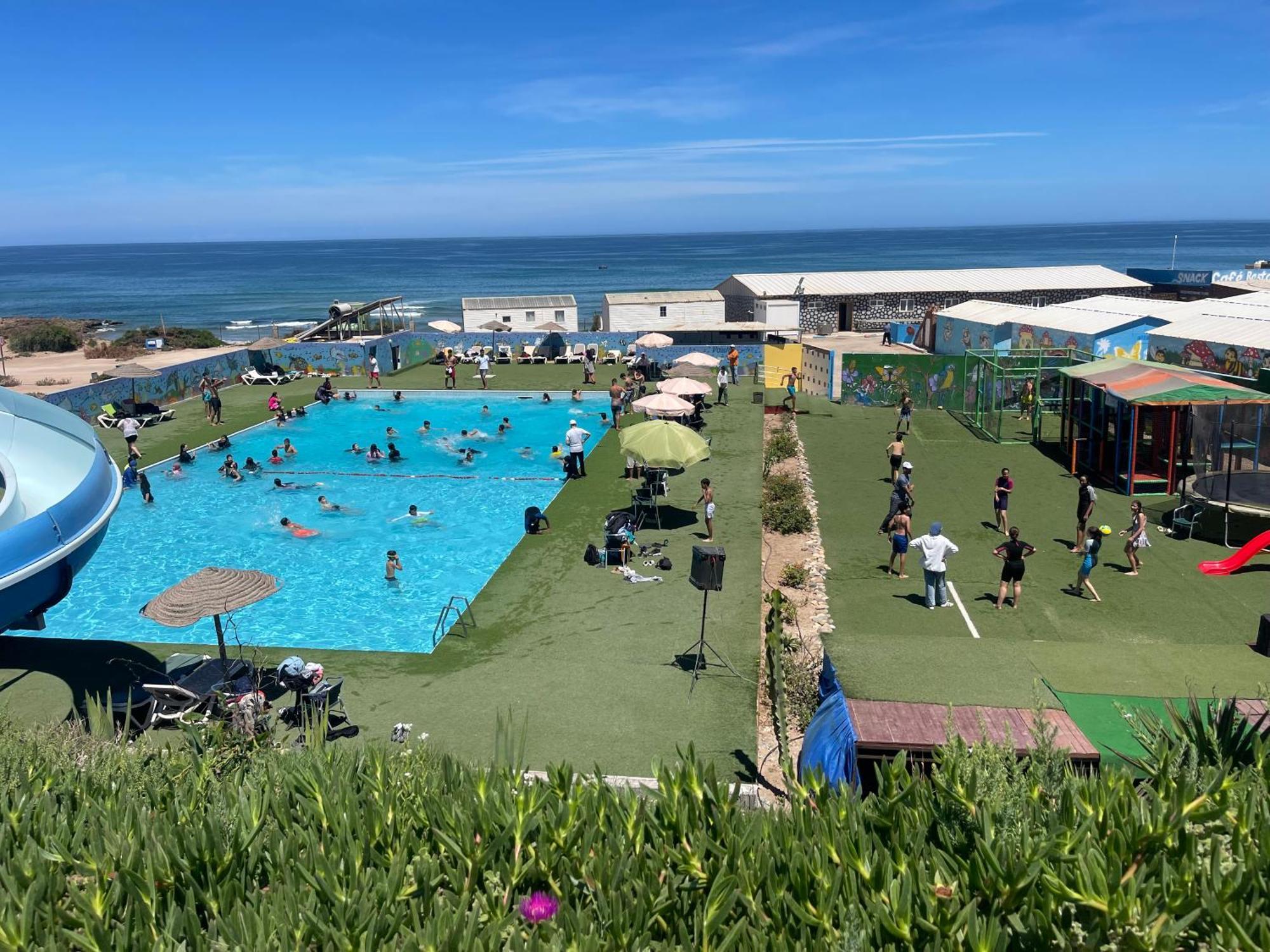 Camping Wassay Beach Sidi Ouassay Экстерьер фото